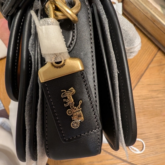 NWT Rogue Top Handle Bag In Haircalf With Leopard Print - Picture 6 of 14